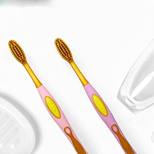 DJASM-Toothbrush-Oral-Care-Health-Teeth-Deep-Cleaning-Eco-Medium-Gold-Silk-Soft-Bristle-Teeth-Brushes