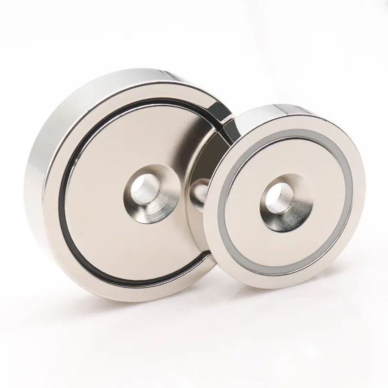 10 Pcs Neodymium Dia16mm 20mm 25mm 32mm Countersunk Ring Hole Rare Earth Crafts N38 Salvage Parts Magnet(KNA36 D36mm)