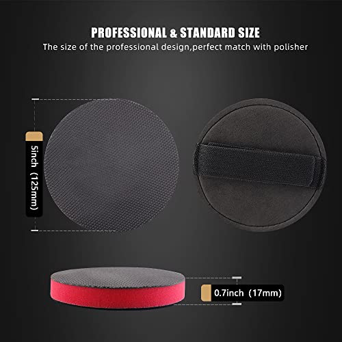 Clay Disc Sets, 125mm reinigt und glättet lackierte Oberflächen und entfernt ideal festanhaftende Verschmutzungen Maschinenverarbeitung, Problemlöser gegen hartnäckige Verschmutzungen auf Lack und Gla