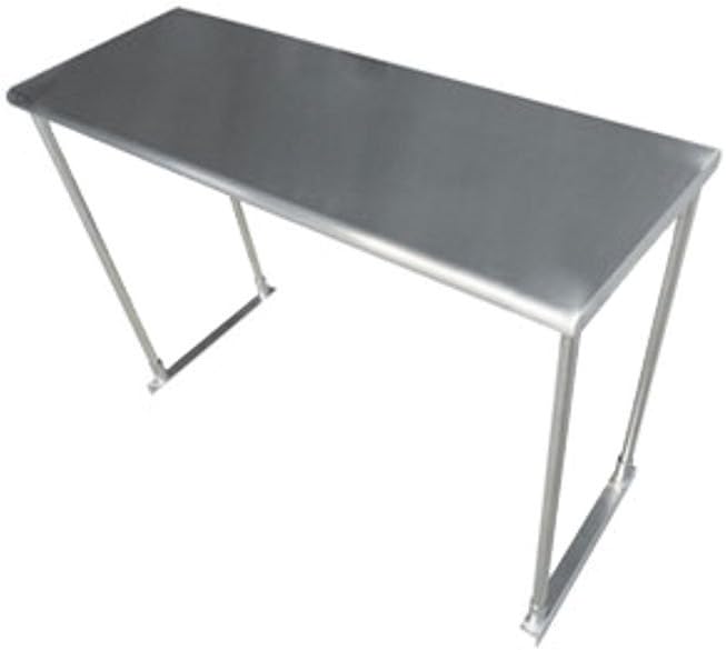 Advance Tabco ETS-12-60 60-1/4" x 12" Table Mounted Overshelf