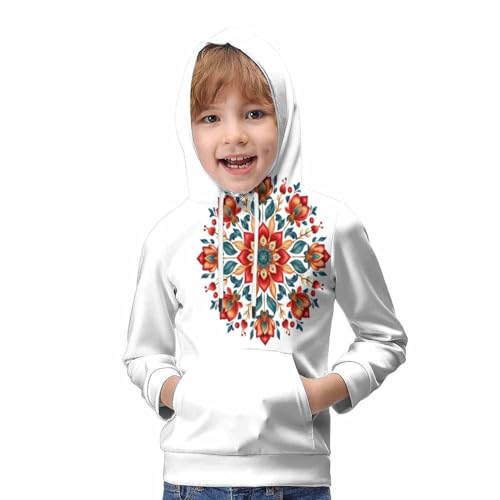 Sweat à capuche graphique pour ados, le pullover idéal pour le collège