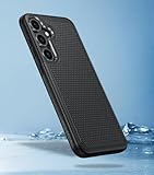 for Samsung Galaxy S25 Case Dual Layer Protective Lightweight Duty with Non Slip Textured Back Military Cell Phone Cover – Slim Rugged Durable Shockproof Protective Bumper Cases(Black)