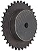 Martin Roller Chain Sprocket, Reboreable, Type B Hub, Single Strand, 08B Chain Size, 12.7mm Pitch, 34 Teeth, 16mm Bore Dia., 144.67mm OD, 89mm Hub Dia., 7.37mm Width