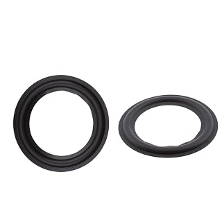 Bnf®2X 4inch 100mm Speaker Surround Foam Woofer Edge Audio Repair Replacement|2Pieces 4inch Speaker Rubber Foam