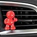 Little Joe 96407 Cherry Scent Car Air Freshener Clips to A/C Air Vent Uses Alcohol-Free Fragrance Oil is Non-Hazardous and Non-Toxic Plastic, Pack of 1