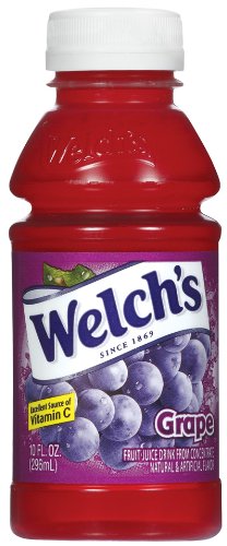 Welch's Grape Drink, 10-Ounce Bottles (Pack of 24)