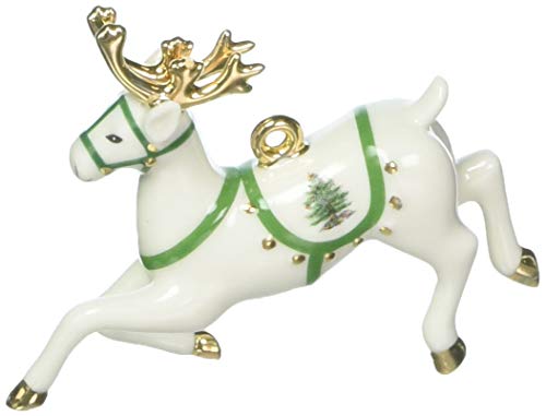 Spode China Christmas Tree Reindeer Ornament
