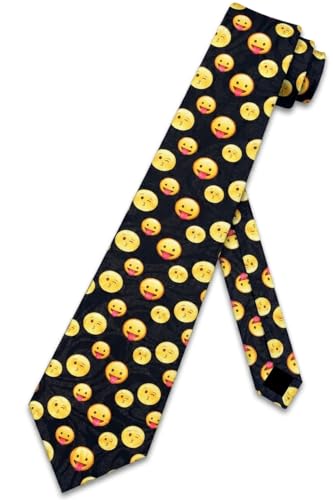 Steven Harris Emojis Mens Tie - Mens Novelty neckties