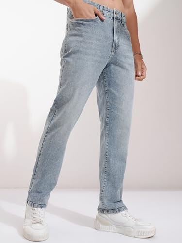 Image of Highlander Men's Straight Fit Jeans | Stretchable | Everyday Comfort & Style| Jeans for Man