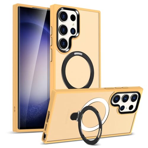 Fini les chutes du Galaxy S24+ avec cette coque orange à anneau