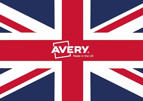 Avery Smudge Free Printable Parcel Labels – Quickdry Shipping Stickers – 99.1 x 139 mm – 4 per Sheet – 100 White Blank Address Labels (J8169-25)