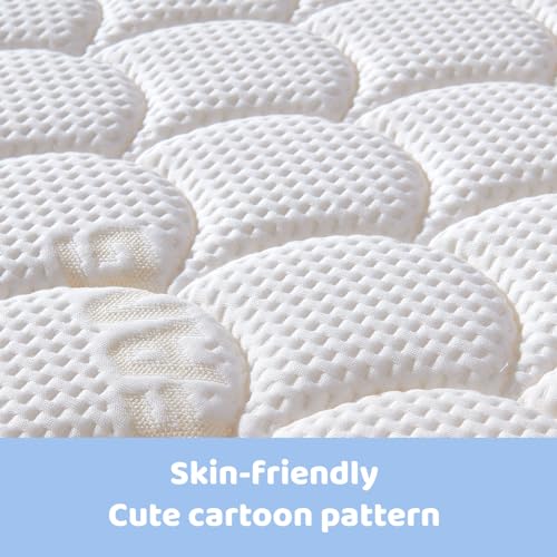 Mini Crib Mattress - 38x24x4 Inch- Dual Sided with Firm Support and Comfort Foam- Breathable, Quiet and Odorless, Fits Most Mini Cribs (Does Not Fit Playard or Standard Crib)