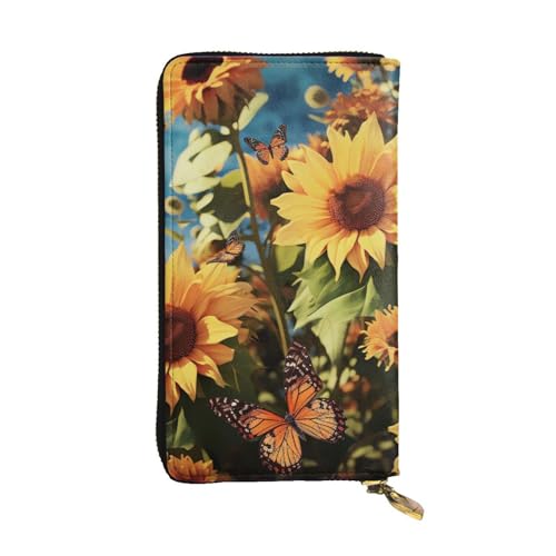Long sac à main de voyage noir tournesols idéal pour vos escapades de vacances