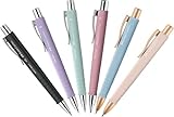 Faber-Castell 241187 - Kugelschreiber Poly Ball Urban - Palo Rosa (6 Stifte, Trendfarben)