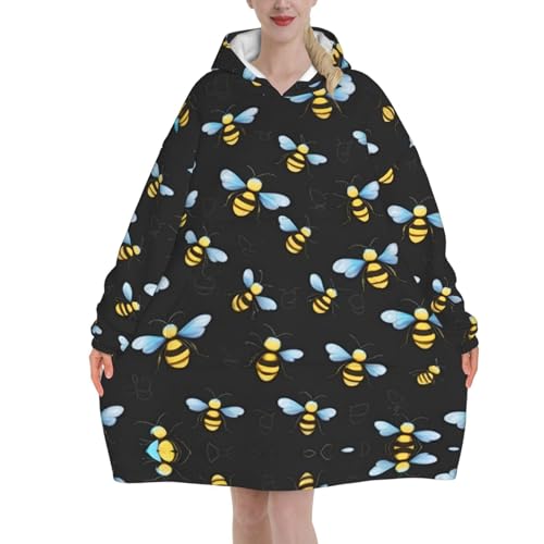 Couverture à capuche surdimensionnée pour cocooning et soirées cinéma en hiver
