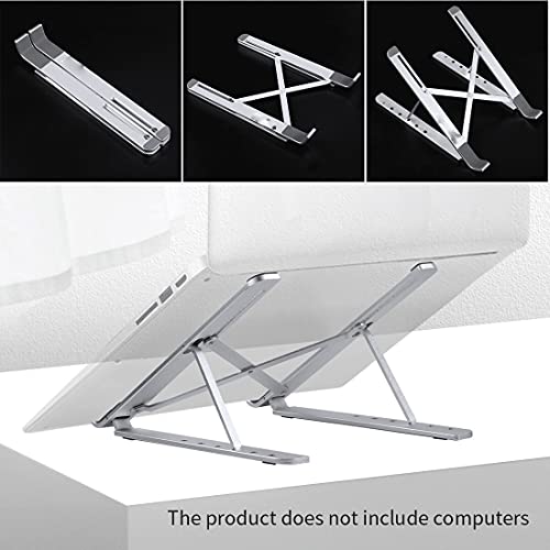 Soporte plegable para laptop de aluminio ventilado ajustable miniatura 5