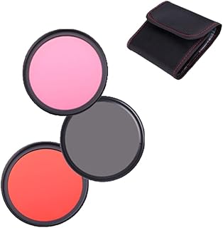 Filtros de color para lente de cámara de 40,5 mm, naranja, rosa, gris, juego de filtros de color para cámara Sony ZV-E1 sin espejo con lente Sony FE 28-60 mm f/4-5.6