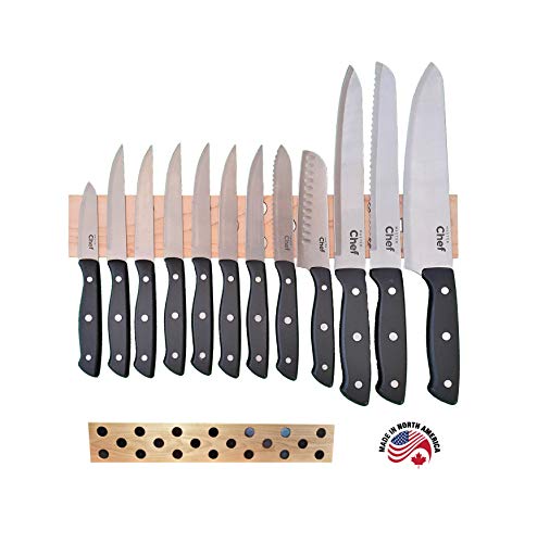 KNIFEMATE PLUS MAGNETIC KNIFE HOLDER, NO DRILLING IN CERAMIC TILE