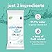 WaterWipes On The Go Wipes, 99.9% Water-Based Wipes for Travel, Sports, and to Refresh Skin, Unscented & Hypoallergenic, 28 Count (1 Pack)