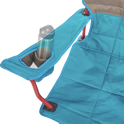 Image of Kelty Lowdown Folding Chair, Camping Seat for Backyard Parties, Soccer Saturdays, Concerts, Beach, Tailgating (Lake)