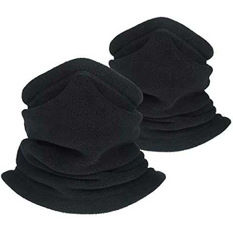 OKIDSO Unisex Knitted Scarf Thick Winter Circle Scarf Thermal Neck Warmer for Outdoor Sports Cover