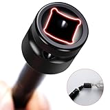 Bohaner Swivel Socket Set Universal Joint Impact Socket Set 1/2" 3/8" and 1/4" 360° Rotation Drive Ball Spring for Electric Wrench Ratchet Wrench and Manual Wrench(U228-3) - Image 4