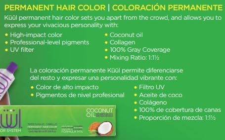 Miniatura 4 de Fantasy Nails Küül Color System, DORADOS (7.3 RUBIO DORADO), 3.04 onzas líquidas, 1 unidad