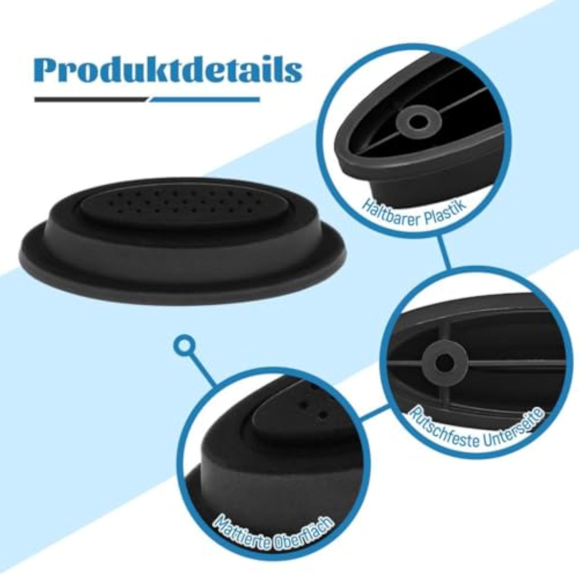 4Piece PVC Luggage Feet Pad Stud, Floor Protector