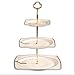 Stojak Cupcake Nordic Three-Tier Cake Stand Creative Deser Stoisko Owoce Talerz Nowoczesny salon Popołudniowa taca do herbaty Tace Catering.