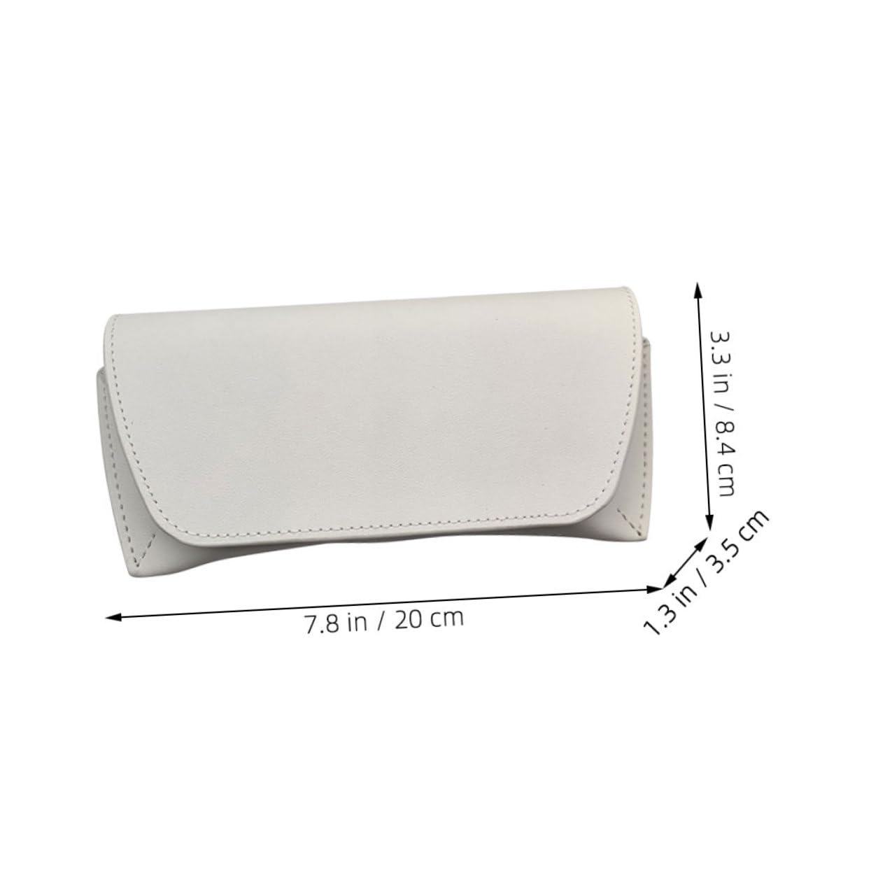4 Pz Copertura Protettiva Per Occhiali Custodie Per Occhiali Da Donna Custodia Per Occhiali Da Donna Custodia Per Occhiali Da Sole Per Uomo Astucci Per Occhiali Bianca Pvc