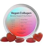 Habit + Habitat Vegan Beauty Support Gummies Collagen Booster with Biotin, Vitamin C, A, E, Folic...