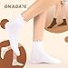 LITERRA 15 Pairs Women's Ruffle Calf Ankle Socks - Cute Fashion Breathable Casual Socks, Size 5-10/10-13 Bulk Pack