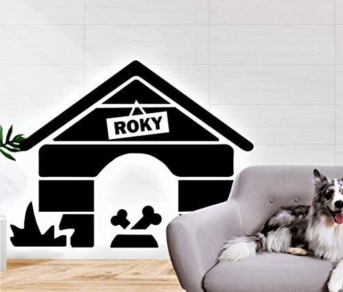 Vinilo Decorativo Personalizado Dog House 17 x 22 Pulgadas miniatura 4