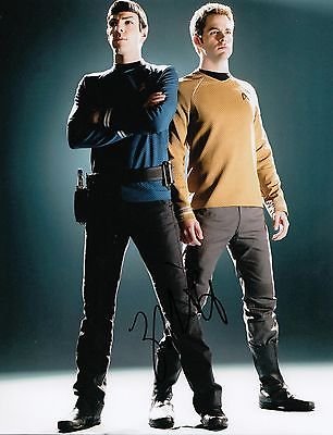 Zachary Quinto signed Star Trek Into Darkness 8x10 photo w/coa #5 Spock