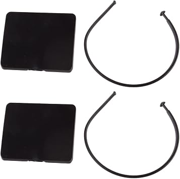 beler 2pcs Side Skirt Jack Hole Cover Cap A1406980330 Fit for Mercedes Benz S-Class W140 W220 2000-2006
