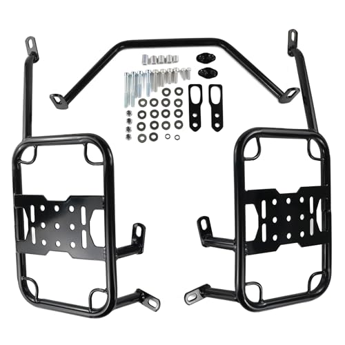 Supports de sacoches latérales Kawasaki KLR650 2008-2018 avec barres de fixation moto