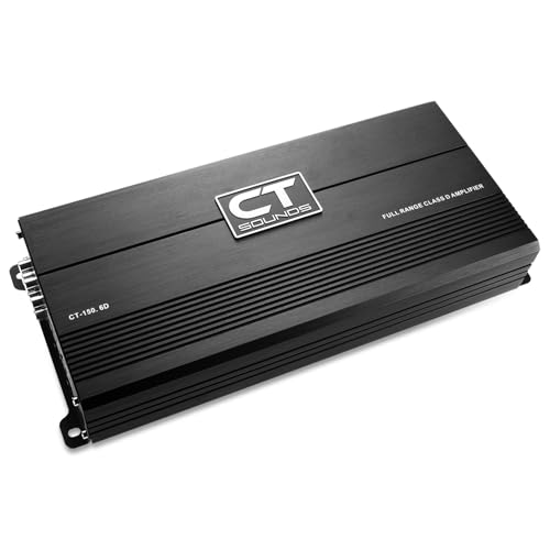 CT Sounds CT-150.6D 1500W RMS Full-Range Class D 6-Channel Car Amplifier