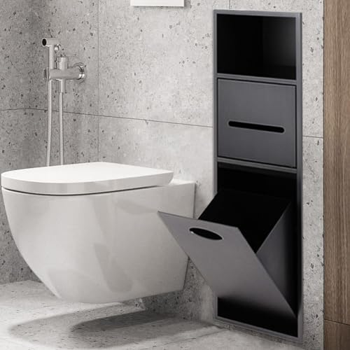 Niche de douche en acier inoxydable pour organiser le shampoing du bain