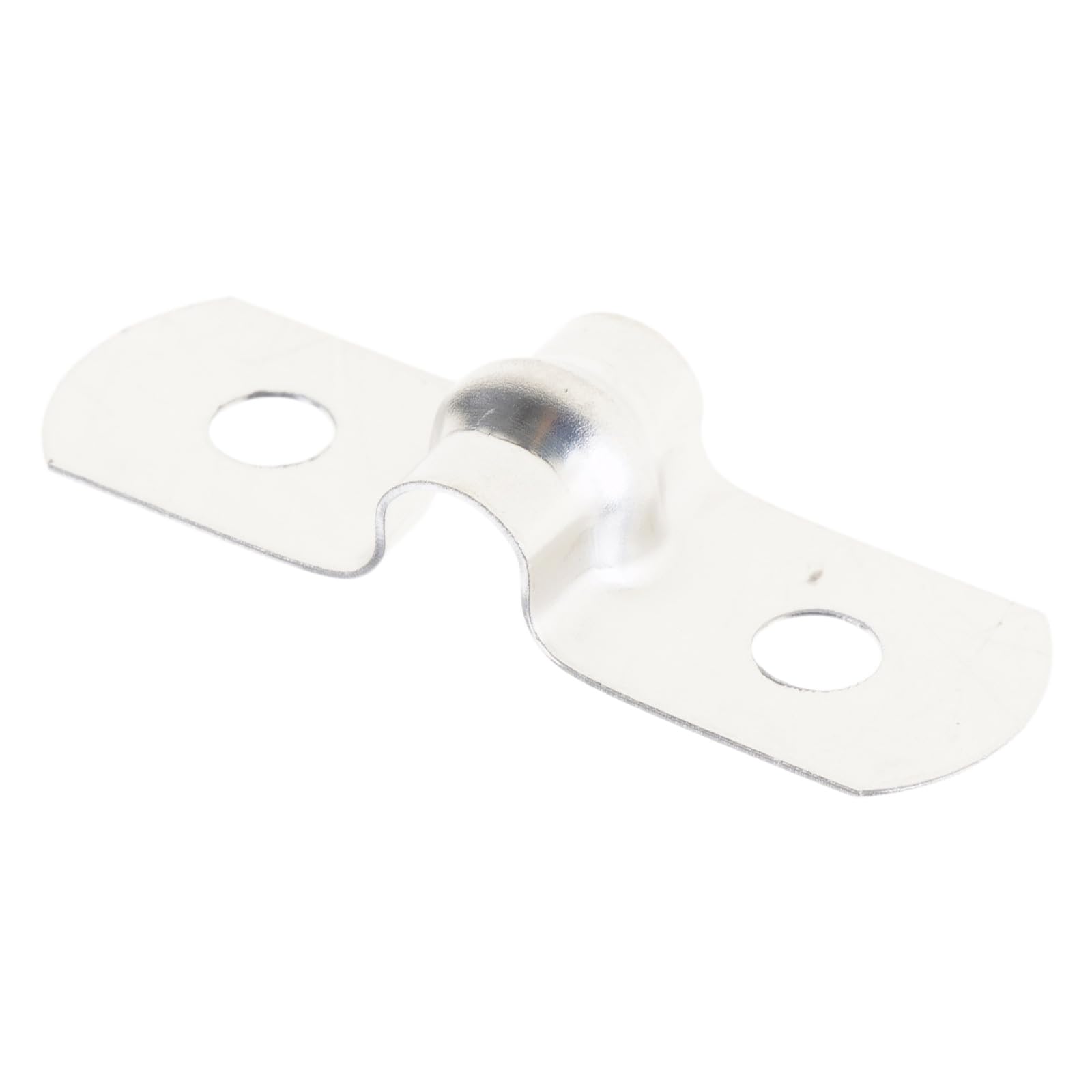 Hdoytxxm Diameter 5Mm Metal Saddles Pipe Clamp High Tensile Strength Two Hole Water Tube Bracket For Supporting Heavy In Construction Metal Clip