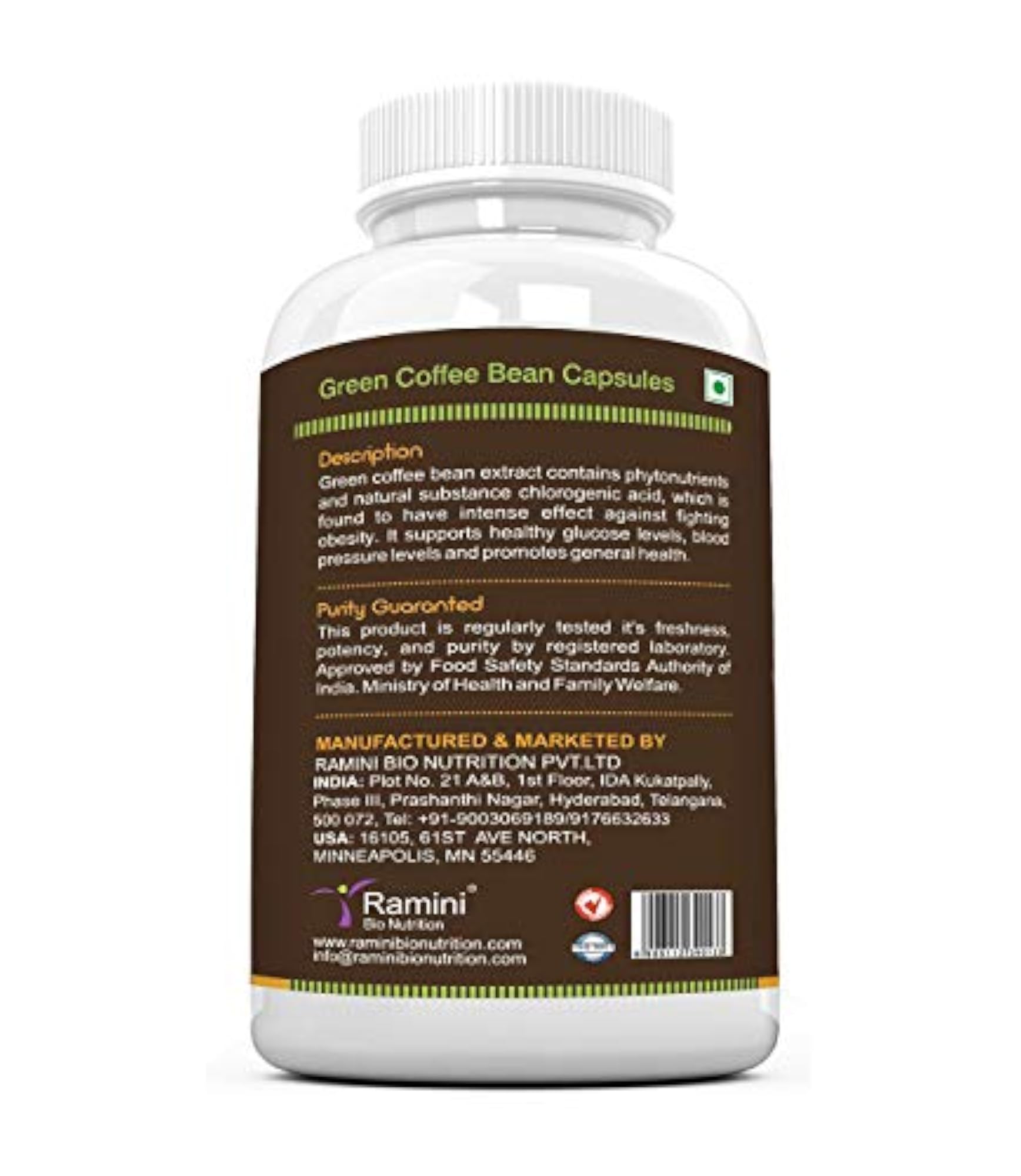 Green Coffee Bean Extract, Natural Weight Management