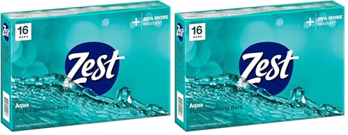 Zest Bar Soap - 8 Bars - Enriched With Cocoa Butter And Shea for Ultra Moisturizing Cleansing - Leaves Your Body Feeling Silky Smooth And Deeply Moisturized 4.0 oz