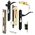 Prime-Line ProductsK 5438 Contemporary Keyed Security Door Latch, Black