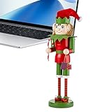 Ambiance festive captivante : grâce au simple levier de serrage, le casse-noisette prend vie et diffuse instantanément une atmosphère de Noël chaleureuse et accueillante. Cette charmante animation incarne l'anticipation pure de la période de Noël et transforme n'importe quelle pièce en un paysage d'hiver féerique plein de tradition et de charme nostalgique.