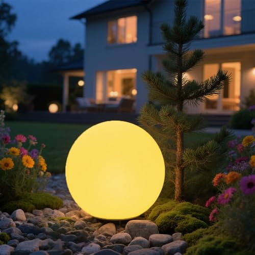Boule solaire 25,4 cm avec étanchéité renforcée pour extérieur