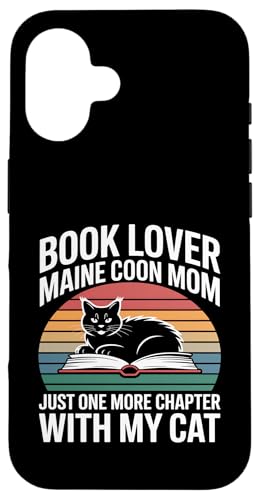 �{ ���l ���C���N�[�� �}�} Just One More Chapter With My Cat �X�}�z�P�[�X iPhone 16 �p