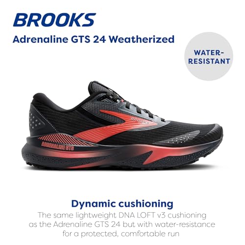 Brooks Women's Adrenaline Gts 24 Weatherized Sneaker2