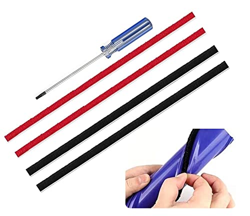 Odashen - 4 Pcs Strips Replacment for Dyson V8,V10 Vacuum Cleaner Rolling Brush Strips, with 1 Screwdriver