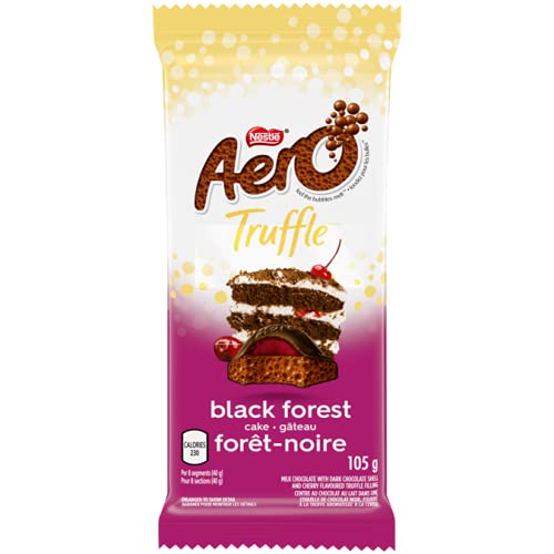 Aero Truffle Black Forest Cake Dark Chocolate Bar, 105G/3.7Oz., - 2-Pack {Imported From Canada} #TOP1