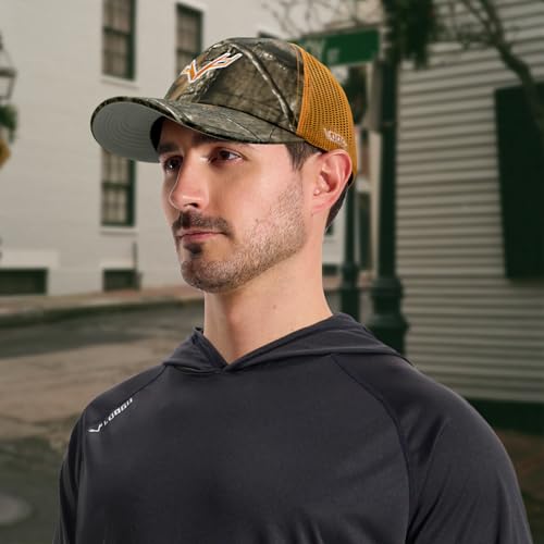 Image of LOOGU Fishing Hat Mesh Back for Men Women Adjustable Baseball Trucker Cap Snapback Hats