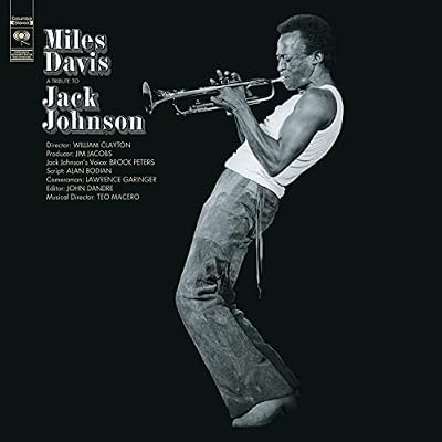Portada del vinilo A Tribute To Jack Johnson de Miles Davis